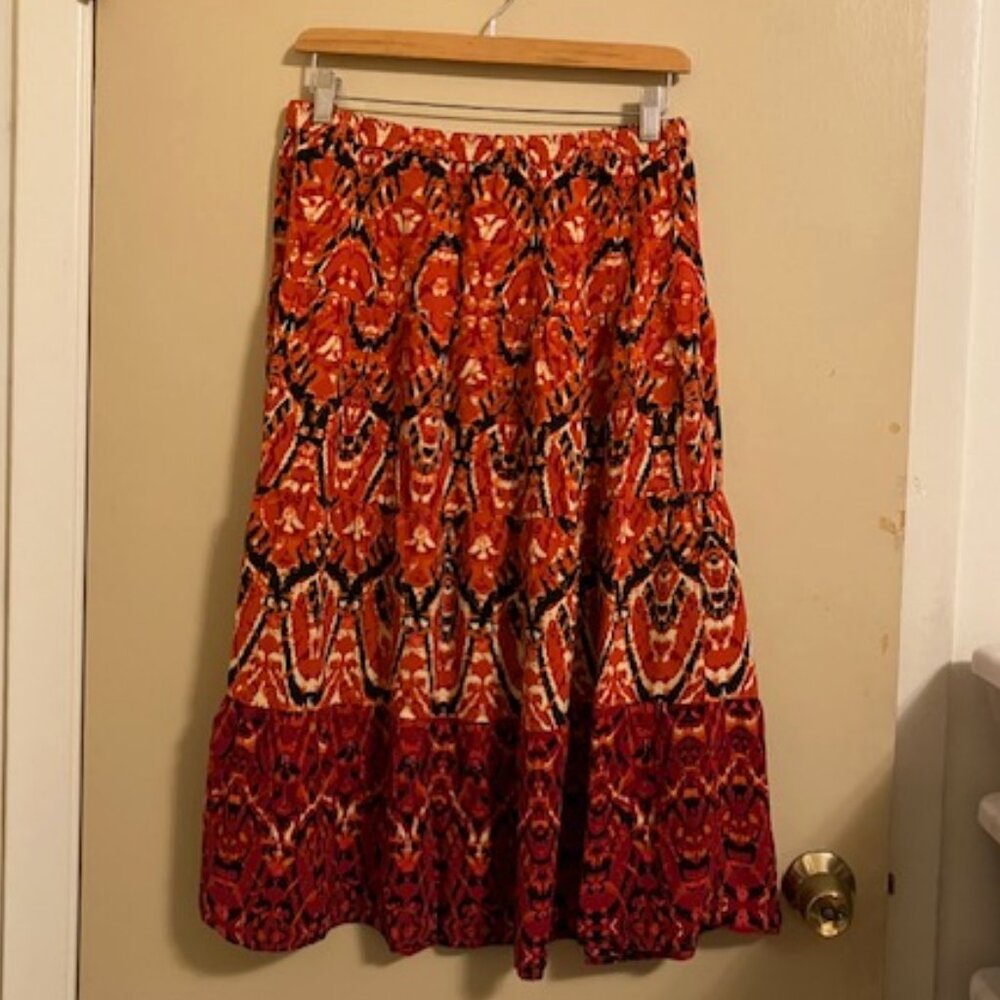 Autumn Colors Boho Skirt